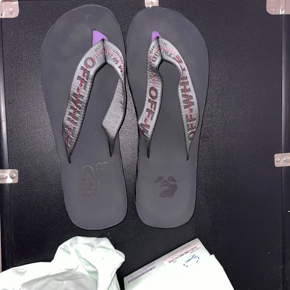Off-White 12 men sandals. Size 10.5 women’s.